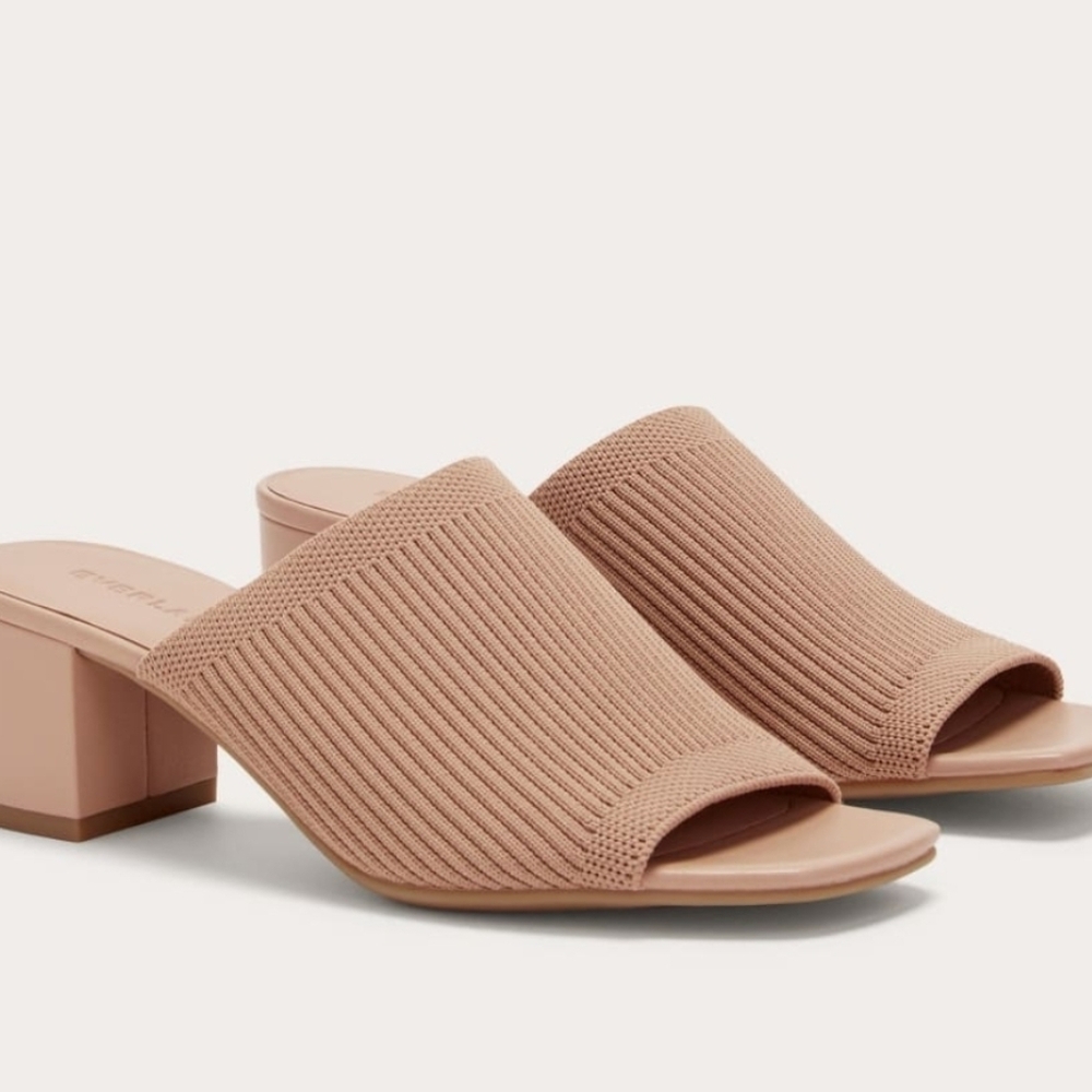 Everlane The Glove Mule In Reknit Nwot